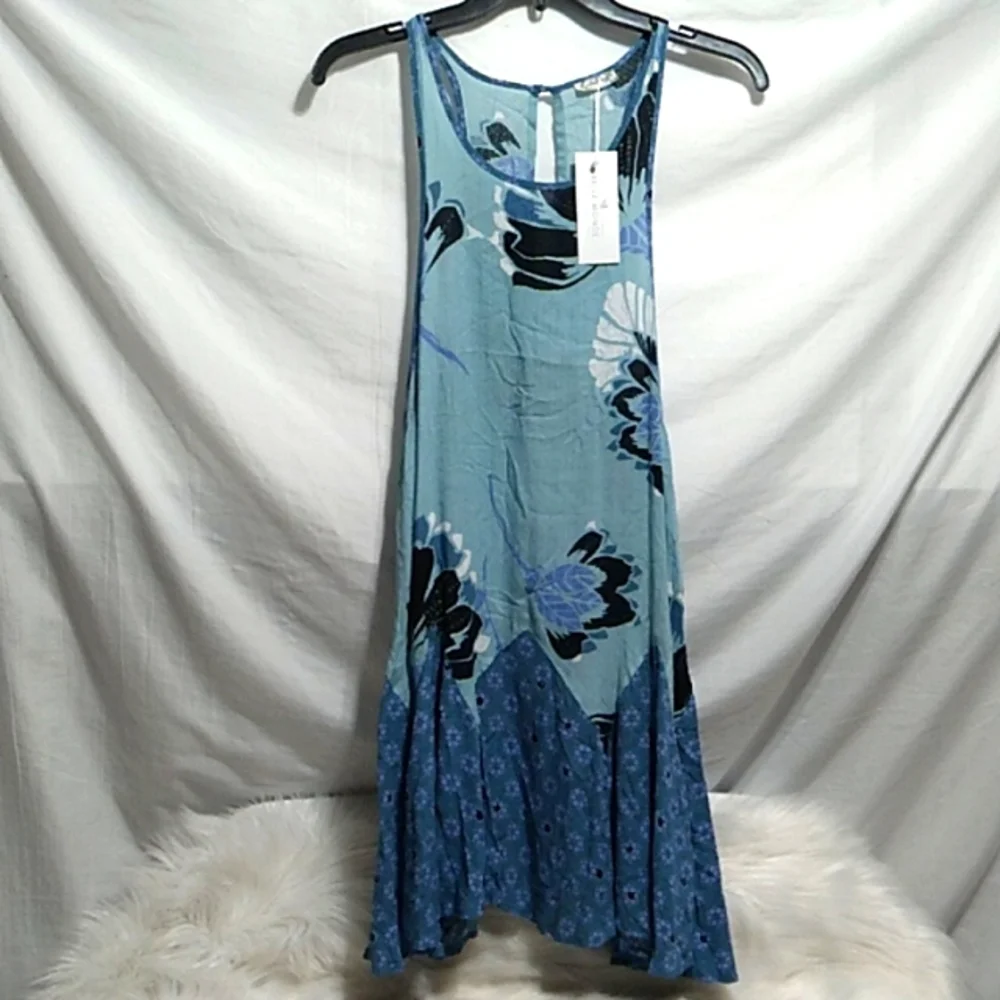 SALE! Free People Someone Like You Sharkbite Slip Dress Sz.S (BX40) - Picture 1 of 10